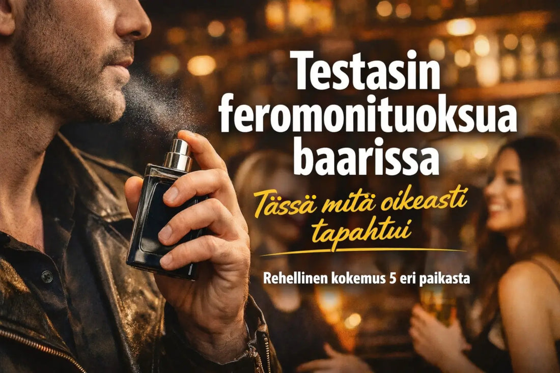 Testasin feromonituoksua baarissa – tässä mitä oikeasti tapahtui