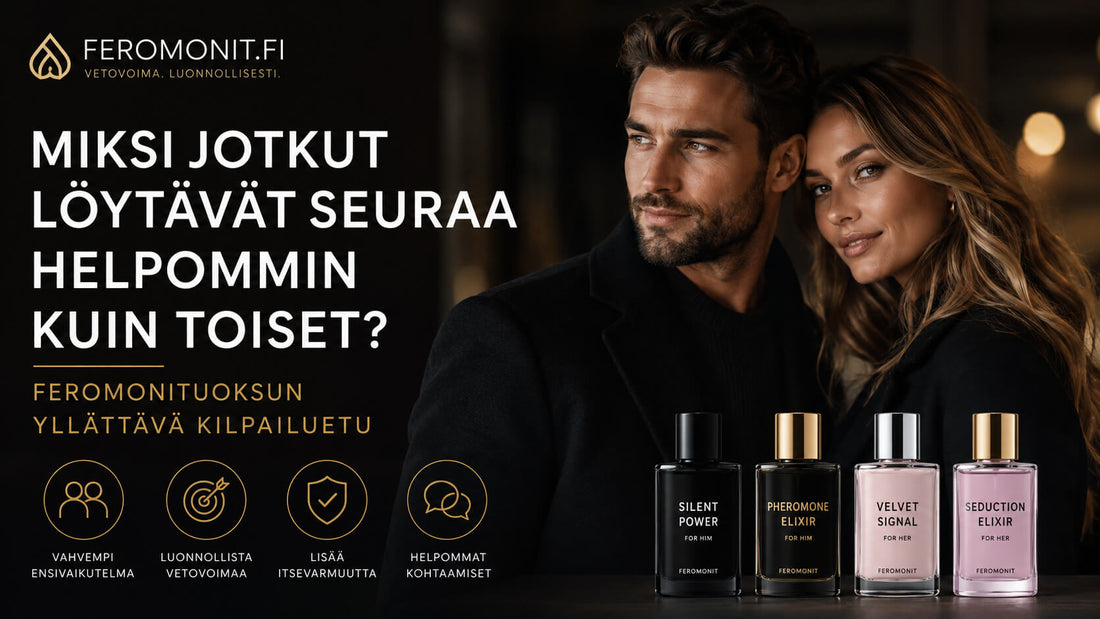 Miksi jotkut löytävät seuraa helpommin kuin toiset? Feromonituoksun yllättävä kilpailuetu.