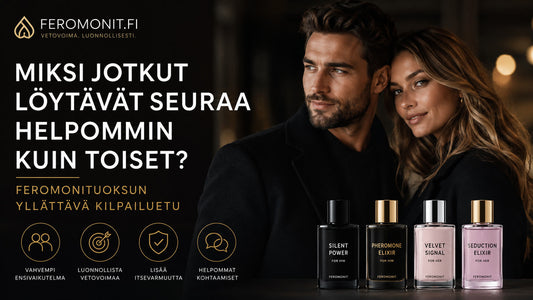 Miksi jotkut löytävät seuraa helpommin kuin toiset? Feromonituoksun yllättävä kilpailuetu.