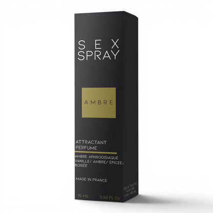 Midnight Ambre – Feromonituoksu miehille – Ruf Sex Spray 15 ml