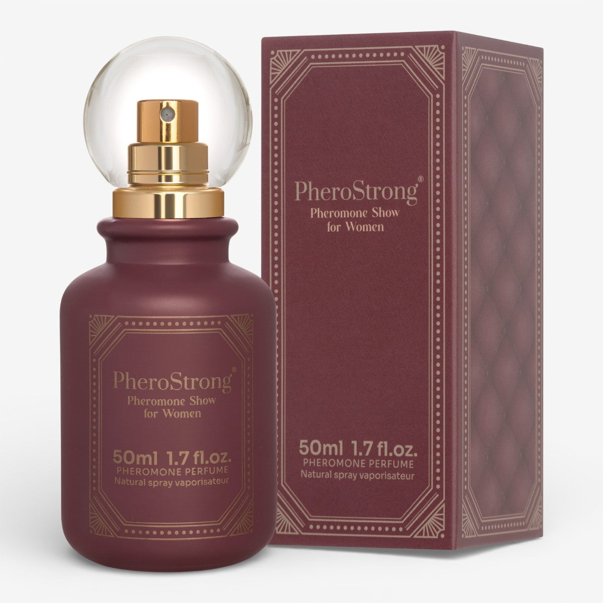 Crimson Desire – Feromonituoksu naisille – PheroStrong Show 50 ml
