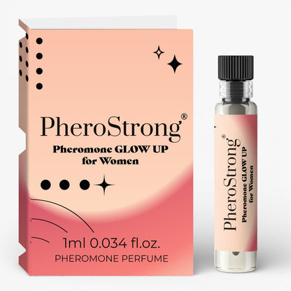Radiant Attraction – Feromonituoksu naisille – PheroStrong Glow-Up 1 ml