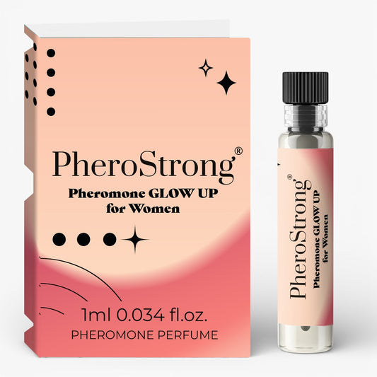 Radiant Attraction – Feromonituoksu naisille – PheroStrong Glow-Up 1 ml