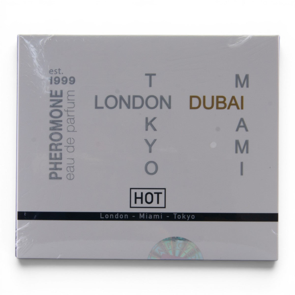 Desire Cities – Feromoniparfyymi Discovery Set naisille – HOT Pheromone Perfume Tester-Box LMTD Women 4x5 ml