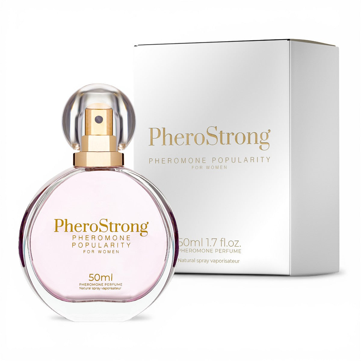 Popular Signal feromonituoksu naisille PheroStrong Pheromone Popularity For Women 50 ml