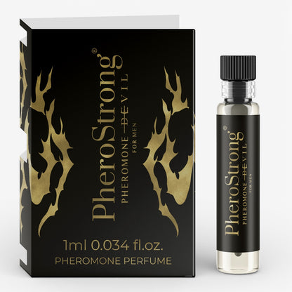 Dark Temptation – Feromonituoksu miehille – PheroStrong Pheromone Devil For Men 1 ml