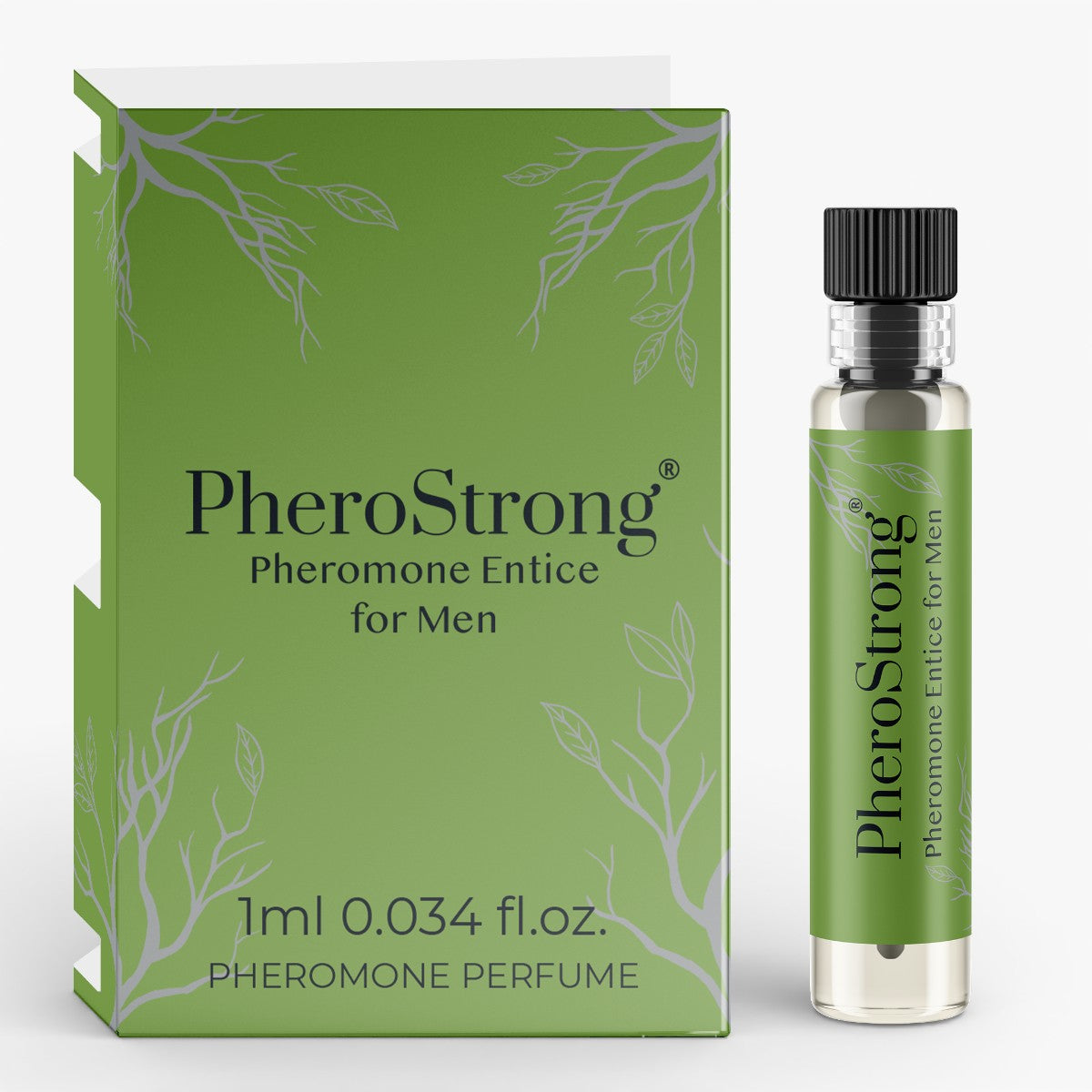 Silent Attraction – Feromonituoksu miehille – PheroStrong Entice 1 ml