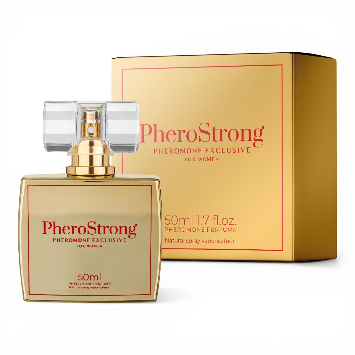 Golden Whisper – Feromonituoksu naisille – PheroStrong Pheromone Exclusive For Women 50 ml