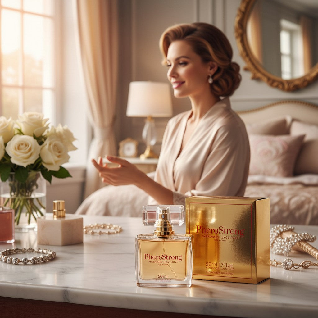 Golden Whisper – Feromonituoksu naisille – PheroStrong Pheromone Exclusive For Women 50 ml