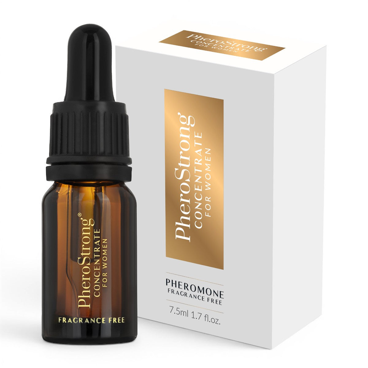 Second Skin hajusteeton feromonitiiviste naisille PheroStrong Fragrance Free Concentrate For Women 7.5 ml