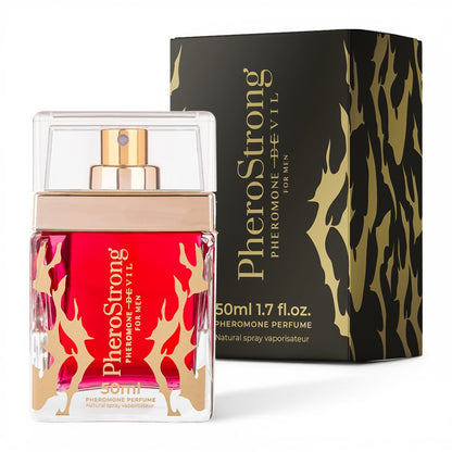 Dark Temptation – Feromonituoksu miehille – PheroStrong Pheromone Devil For Men 50 ml