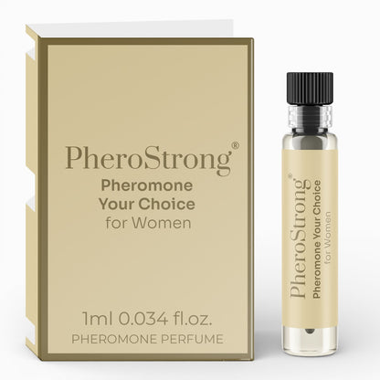 Irresistible Aura – Feromonituoksu naisille – PheroStrong Your Choice 1 ml