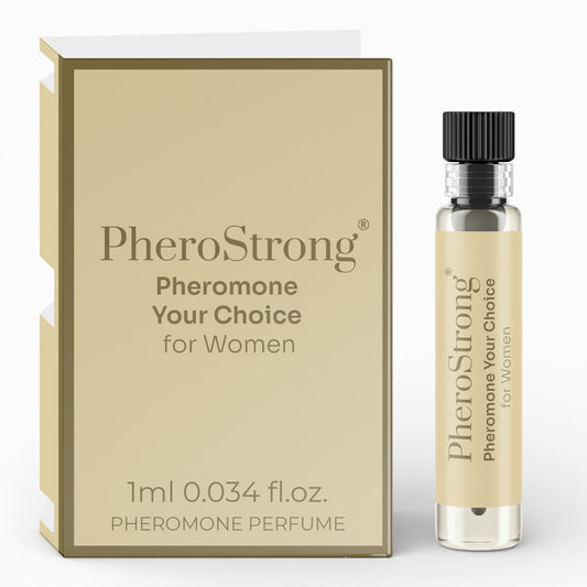Irresistible Aura – Feromonituoksu naisille – PheroStrong Your Choice 1 ml